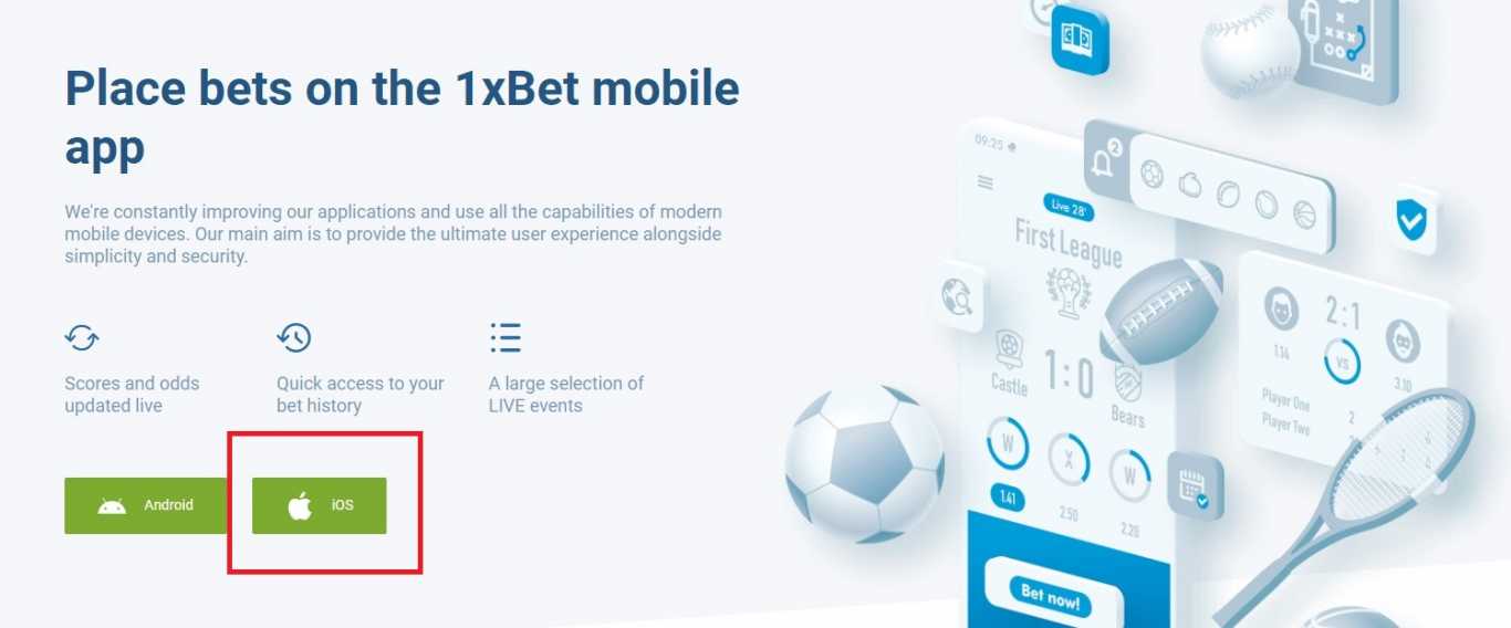 Download 1xbet app for pc